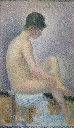 Model in Profile, 1886